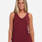 Women's Bamboo V-Neck Tank Top