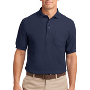 Silk Touch Polo with Pocket